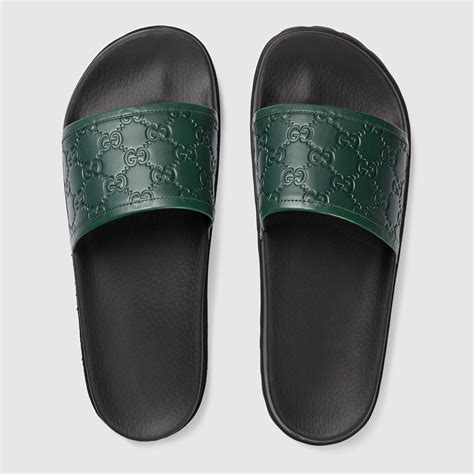 men.gucci slides|gucci inspired men's slides.